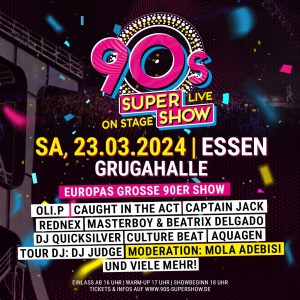 90s Super Show Ruhrgebiet 