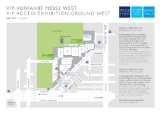 VIP-Vorfahrt Messe West