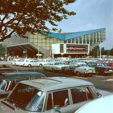 Die Grugahalle in den 1960ern