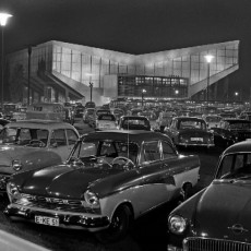 Die Grugahalle in den 1950ern