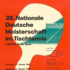 Deutsche Meisterschaft im Tischtennis 1960